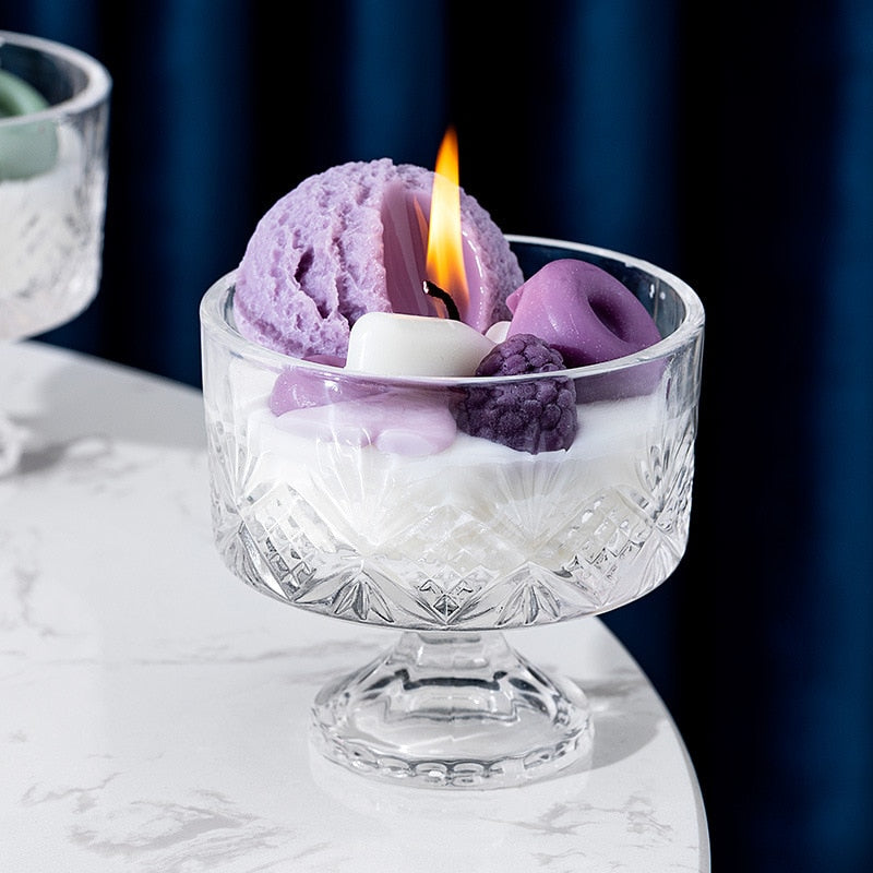 Ice Cream Shaped Candle