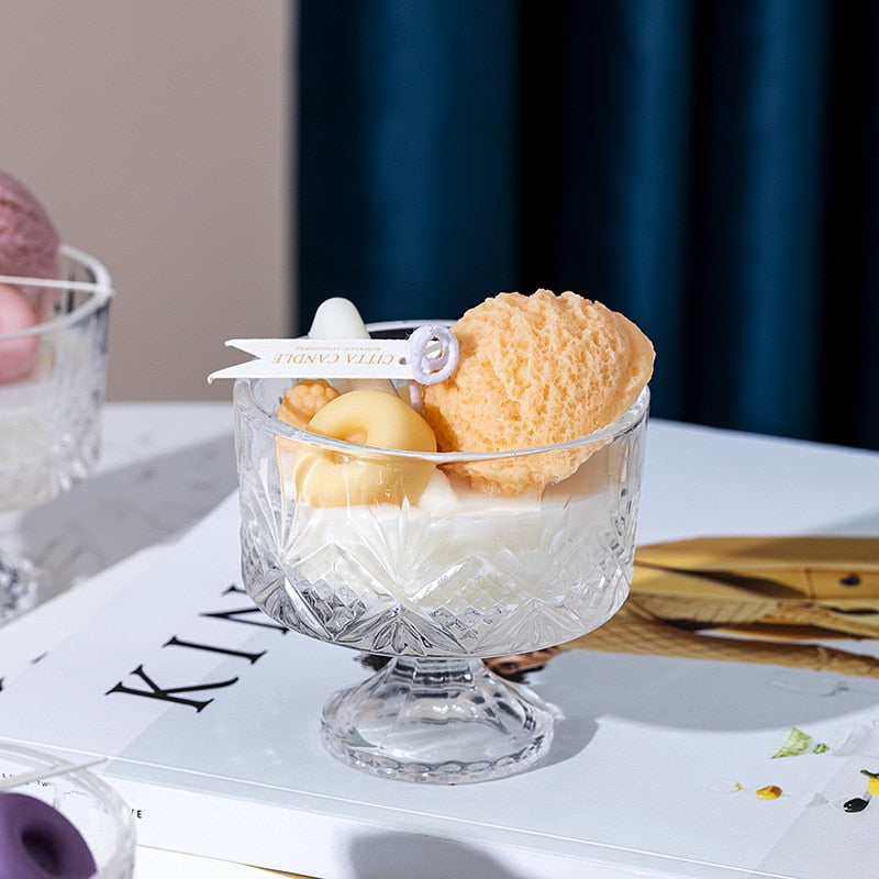 Ice Cream Shaped Candle